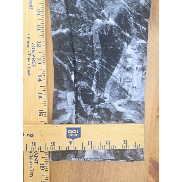 Nike Womens Dri-Fit Black Marble Capri Leggings Small - Picture 8 of 8